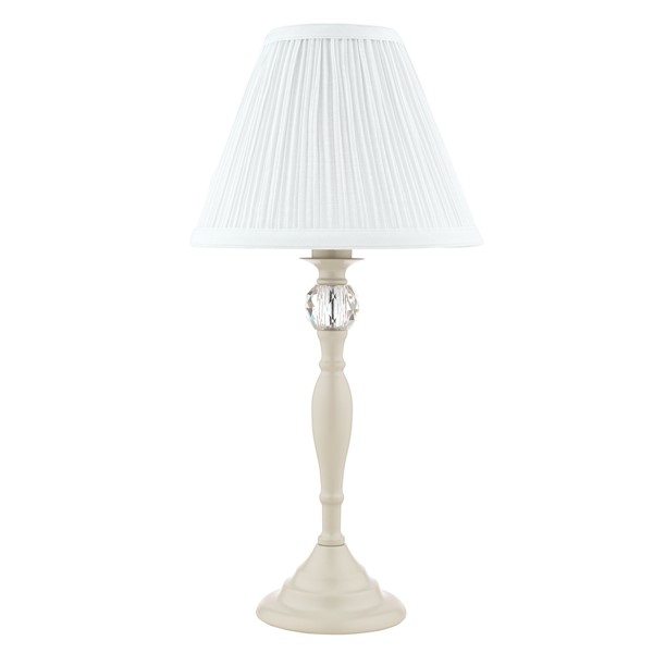 (image for) Laura Ashley Ellis Table Lamp Cream With Ivory Shade